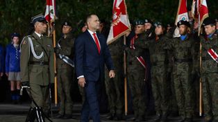 Nawrocki grzmi na Westerplatte. Zwrócił się do Tuska i Niemiec