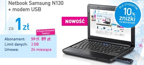 Mobilny Internet z netbookiem - porównanie ofert 2