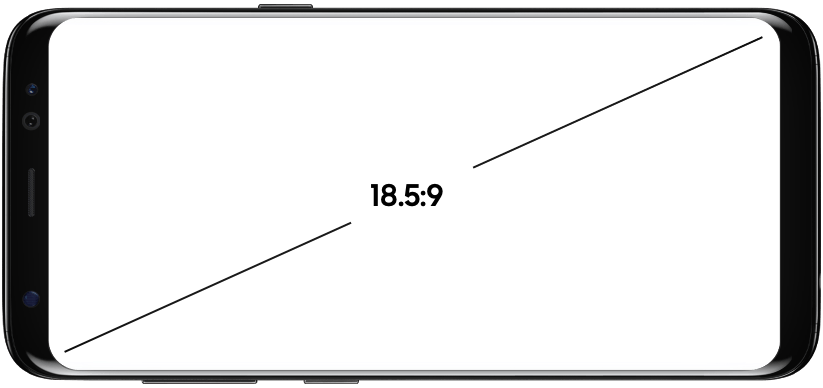 Galaxy A8 ma ekran o proporcjach 18,5:9