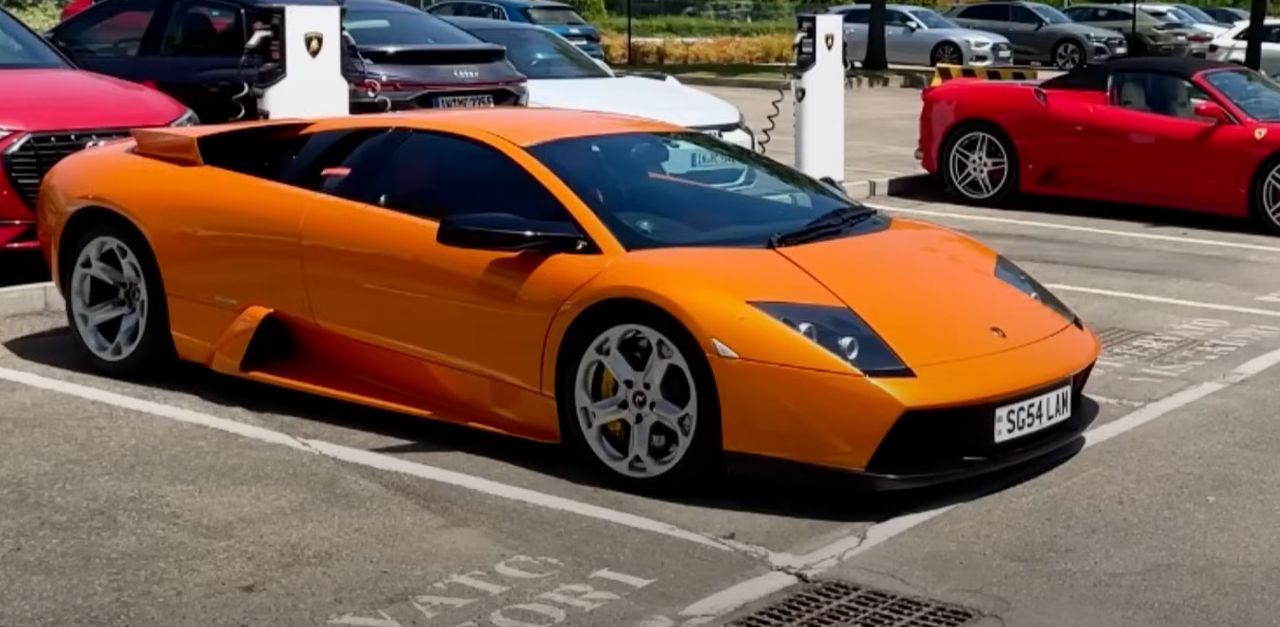 It's probably the only such lambo in the world.