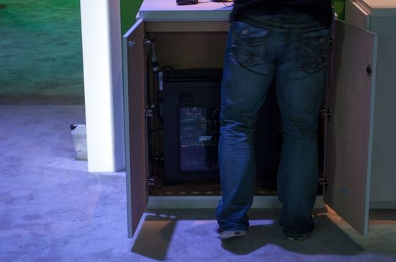 Microsoft Xbox One konsola targi E3 stanowisko komputer zdjęcie