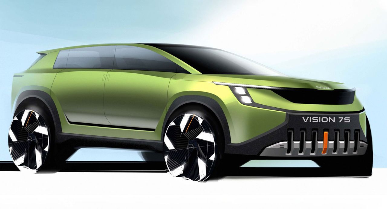 Škoda Vision 7S Concept zapowiada się potężnie. Debiut już niebawem