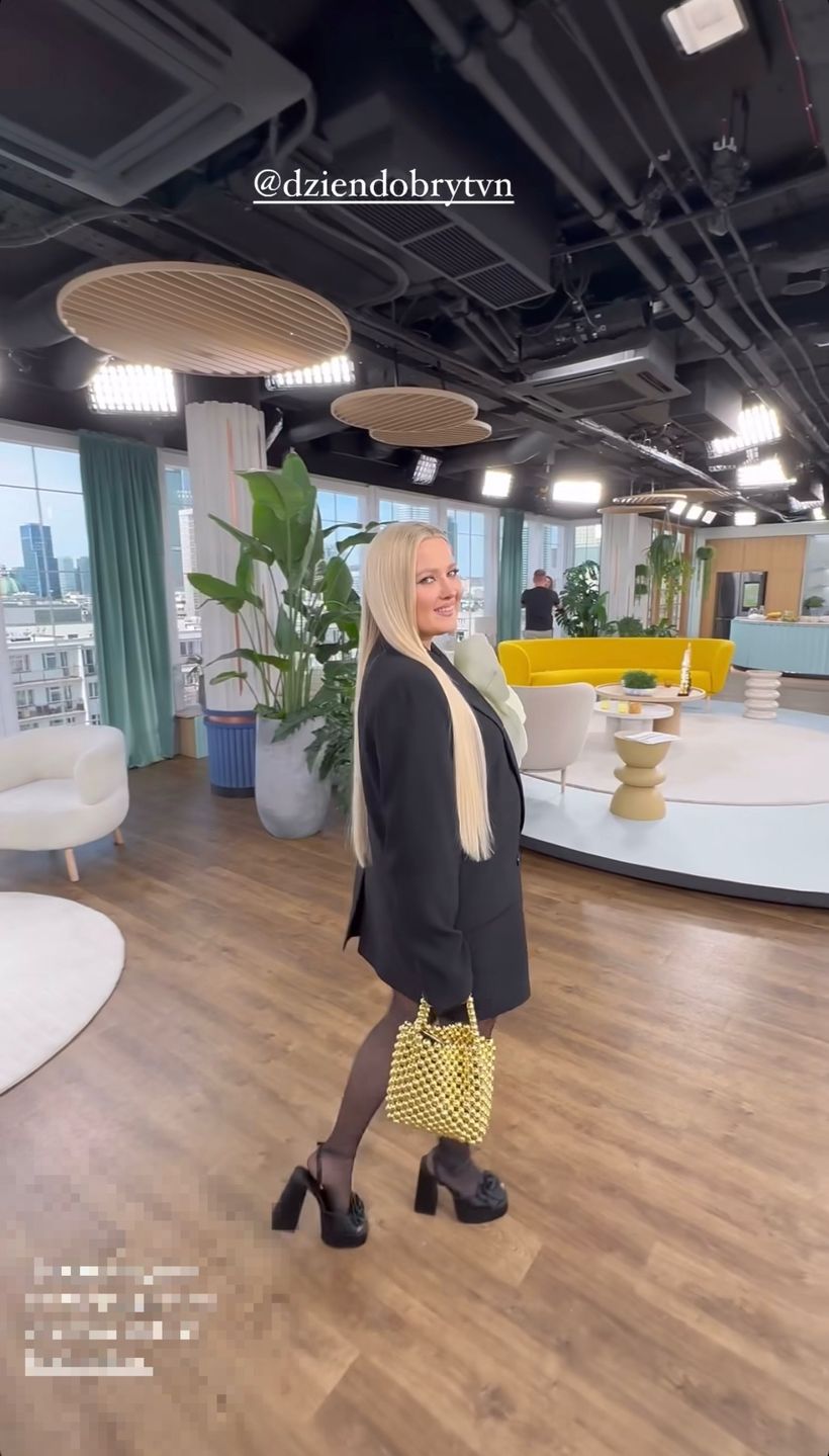 Odmieniona Gosia Andrzejewicz w "Dzień dobry TVN"