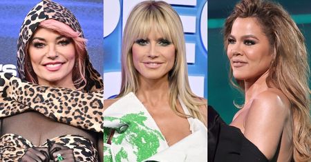 Nowe twarze Khloe Kardashian i Shanii Twain oraz Heidi Klum w białych kozaczkach brylują na People's Choice Awards (ZDJĘCIA)