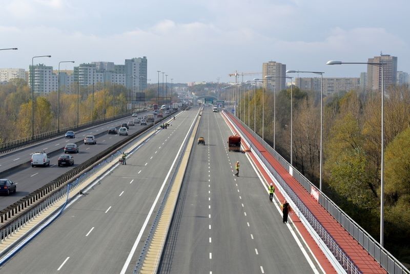 Otwierają most Grota-Roweckiego i odcinek Trasy AK