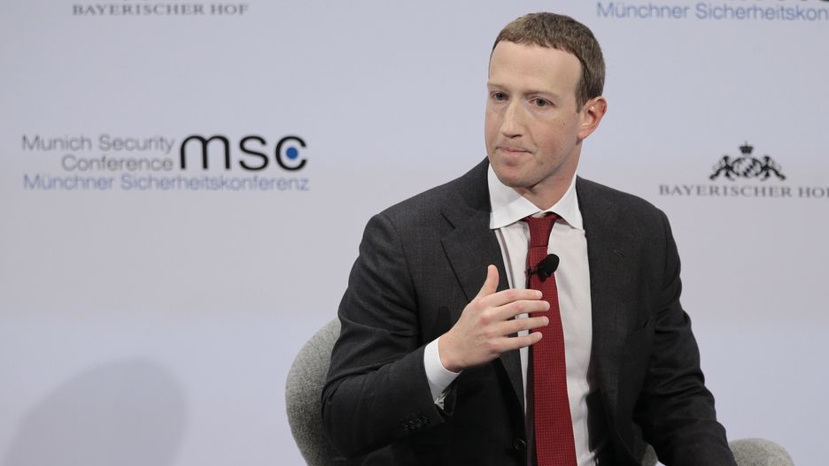 Szef Facebooka Mark Zuckerberg