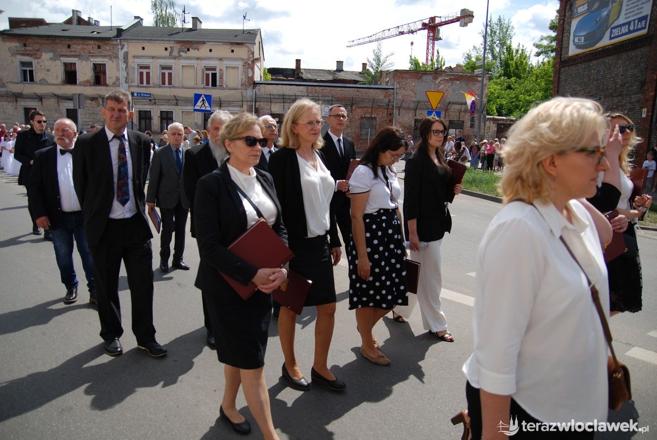 Miejska procesja Bożego Ciała przeszła ulicami Włocławka