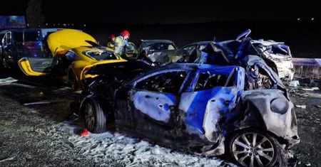 Tu nie było wypadków. Mamy dane policji po karambolu na S7