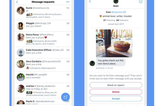Twitter wprowadza dodatkowe informacje w prywatnych wiadomościach