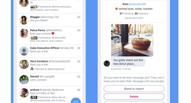 Twitter wprowadza dodatkowe informacje w prywatnych wiadomościach