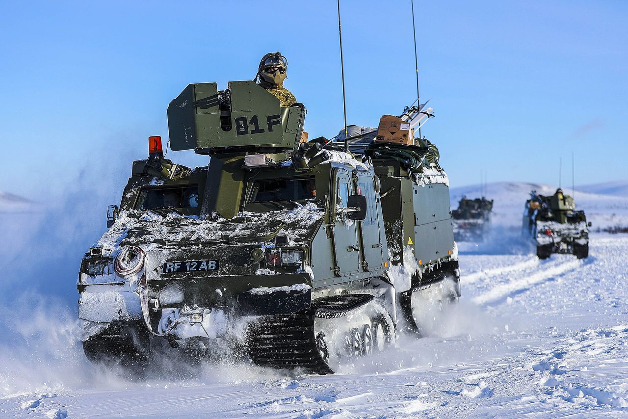 Holenderski BVS 10 w Norwegii podczas ćwiczeń „Joint Viking”