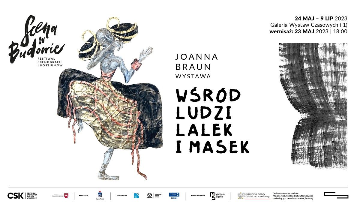 Wystawa „Wśród ludzi, lalek i masek” Joanna Braun