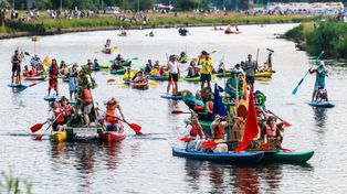 Magiczna noc nad Wartą. "Parada Sobótkowa. Fyrtle na Warcie 2025"