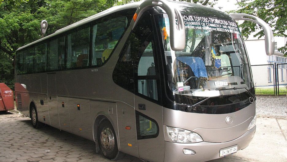 autobus elektryczny/ ilustracja
