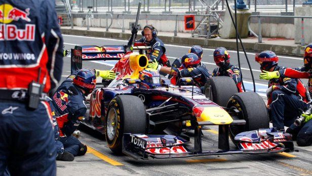 Pit Stop Marka Webbera