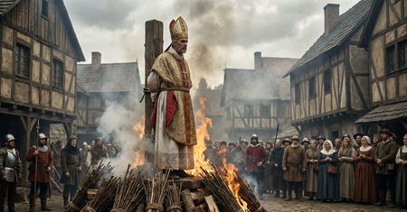 Burmistrz na stosie. Tragiczna śmierć Mikołaja Grunberga