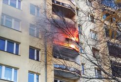 Pożar mieszkania w Krakowie. Mieszkańcy ruszyli z pomocą