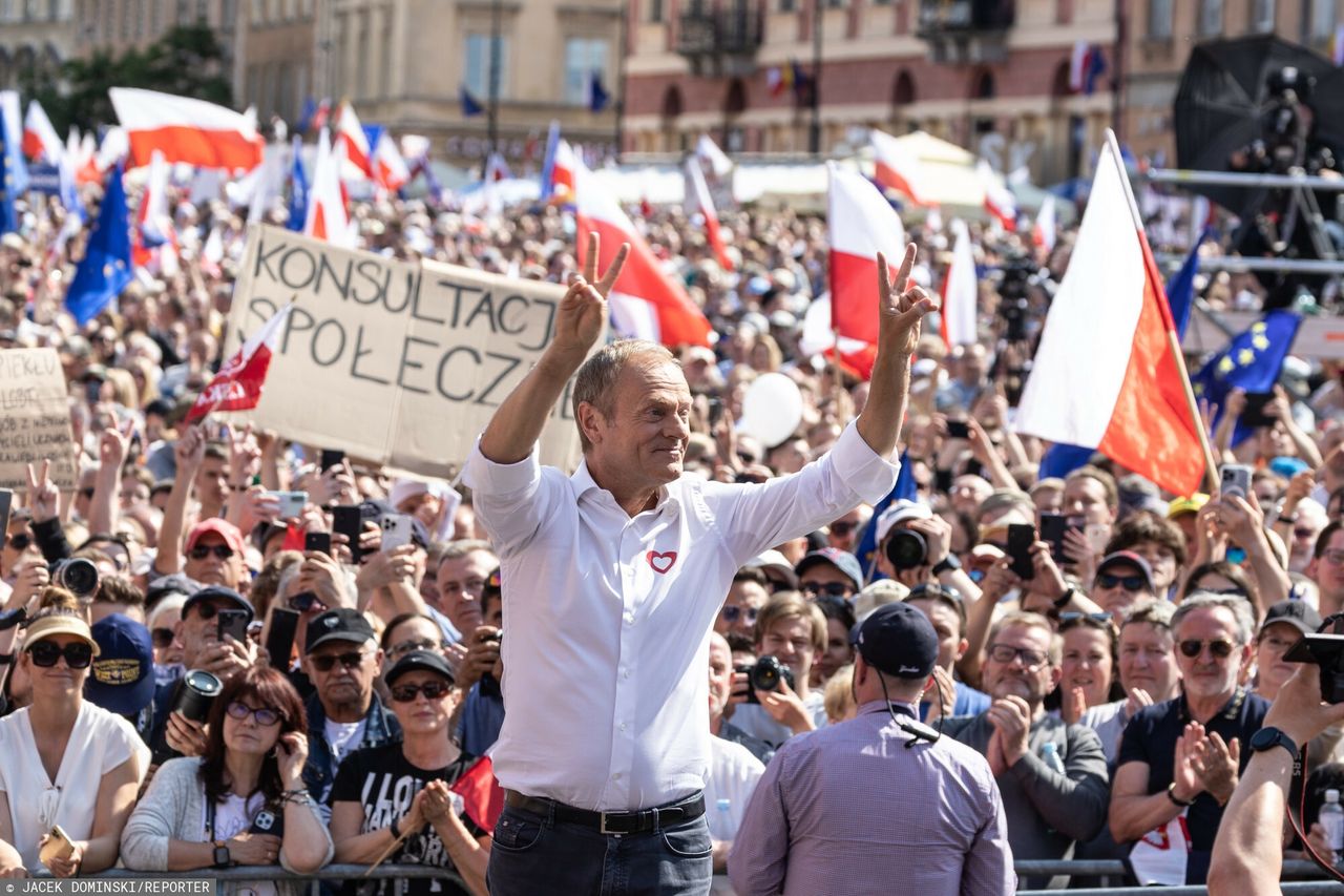 "Dziś mamy co najmniej 800 tys. chętnych". KO szykuje się na marsz. Znamy kulisy