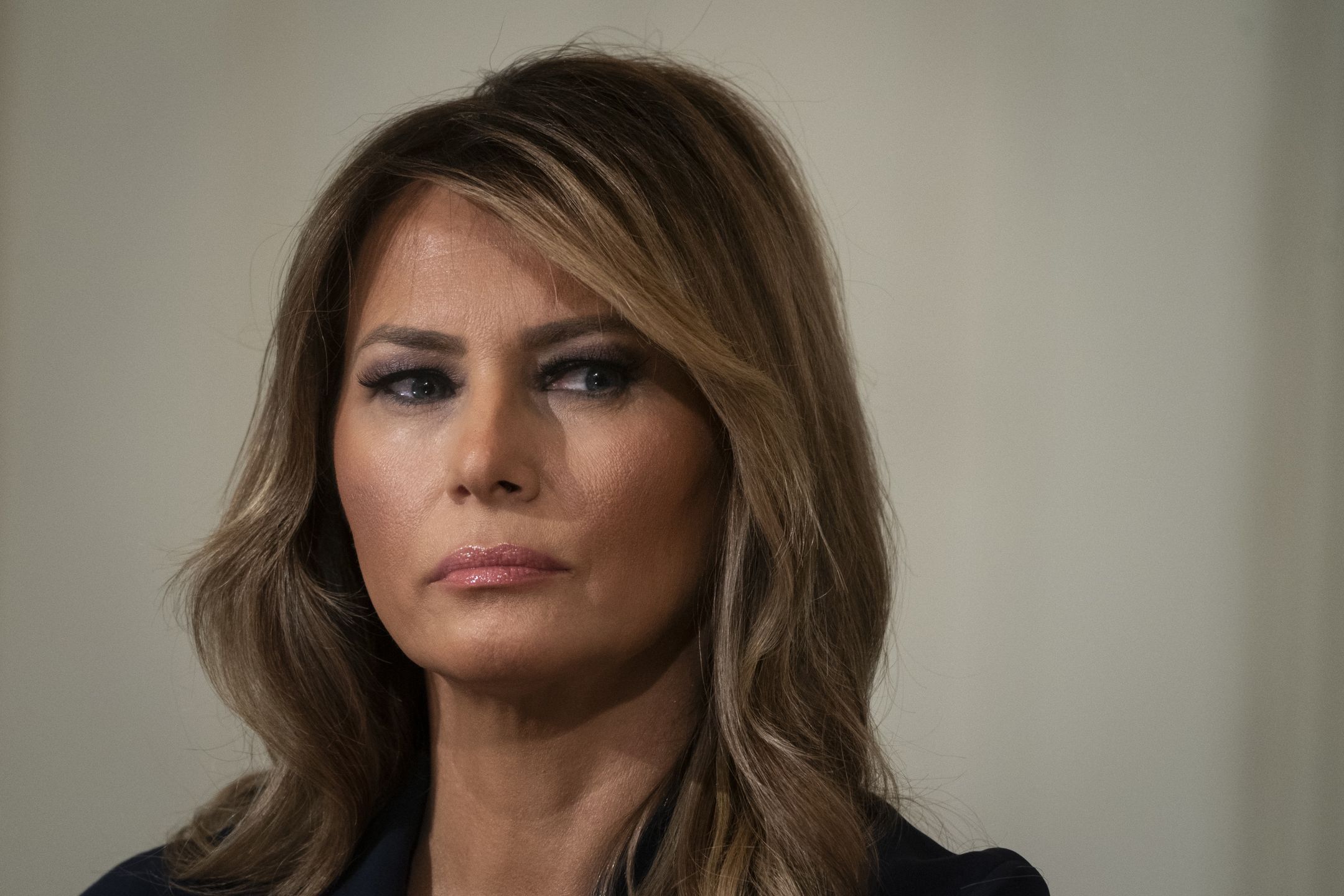Melania Trump na spotkaniu w Białym Domu