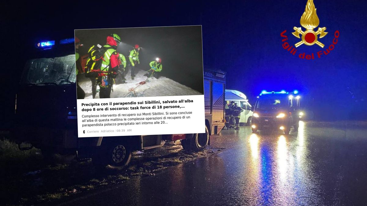 Wypadek Polaka we Włoszech.