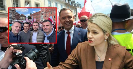 Wyjazd na wiec wyborczy Nawrockiego. Nagły zwrot po interwencji posłanki