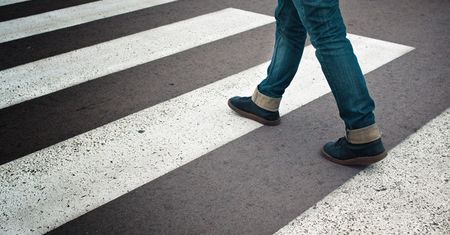 Potrącenie na przejściu dla pieszych