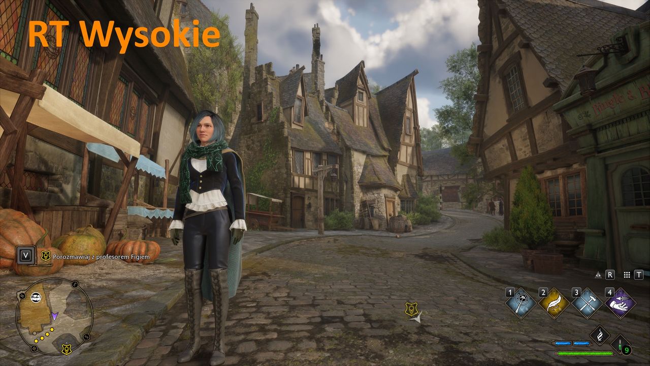 Hogwarts Legacy - RT AO - ustawienia wysokie