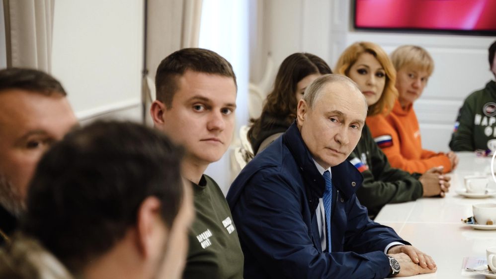 Władimir Putin odwiedził obwód kurski. Spotkał się z lowładzami 