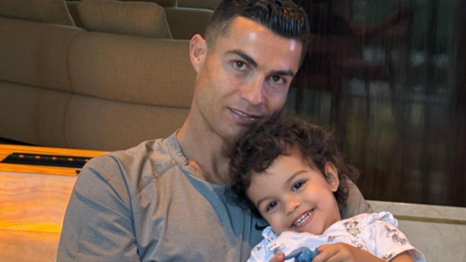 Cristiano Ronaldo pokazał zdjęcie z najmłodszą córką