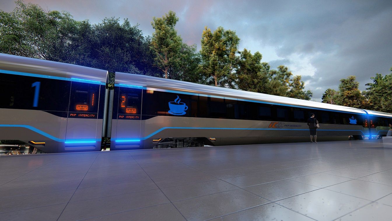 Tak będą wyglądały nowe wagony PKP Intercity 