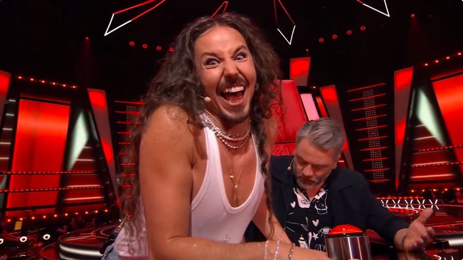 Dziwna interakcja Badacha i Szpaka w "The Voice of Poland"
