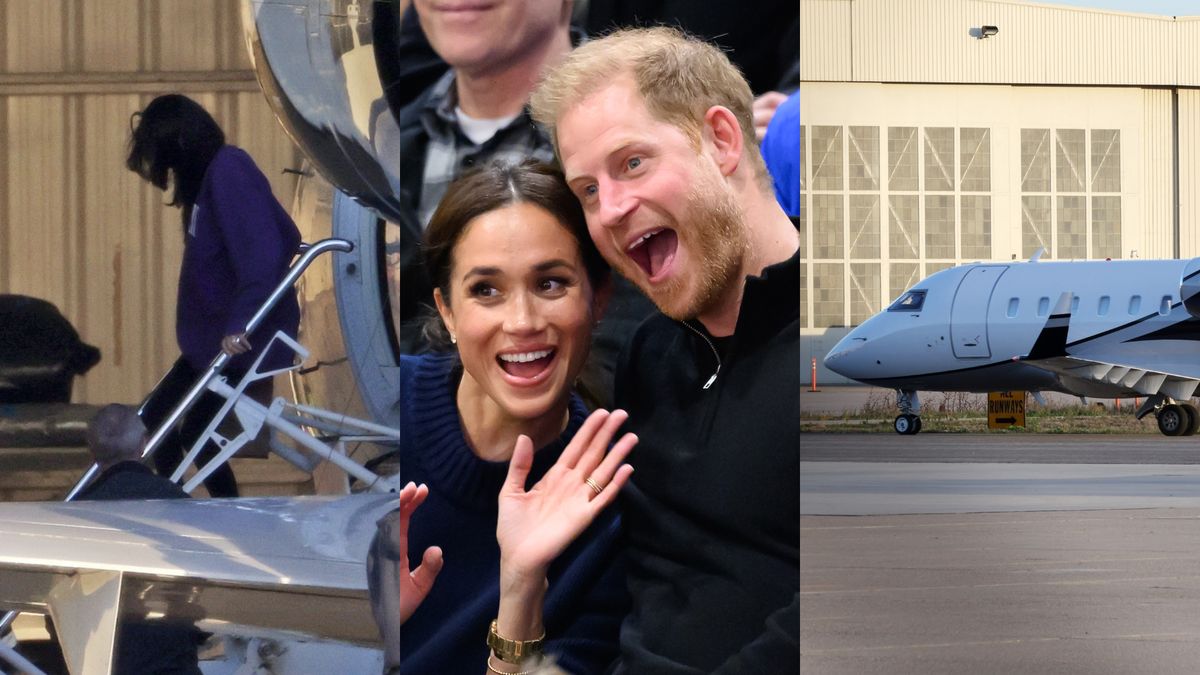 Meghan Markle Pilots Her Own Jet Back Home