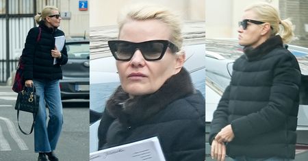 Zwyczajna Małgorzata Kożuchowska wychodzi z porsche za pół miliona z torebką wartą 28 tysięcy złotych (ZDJĘCIA)