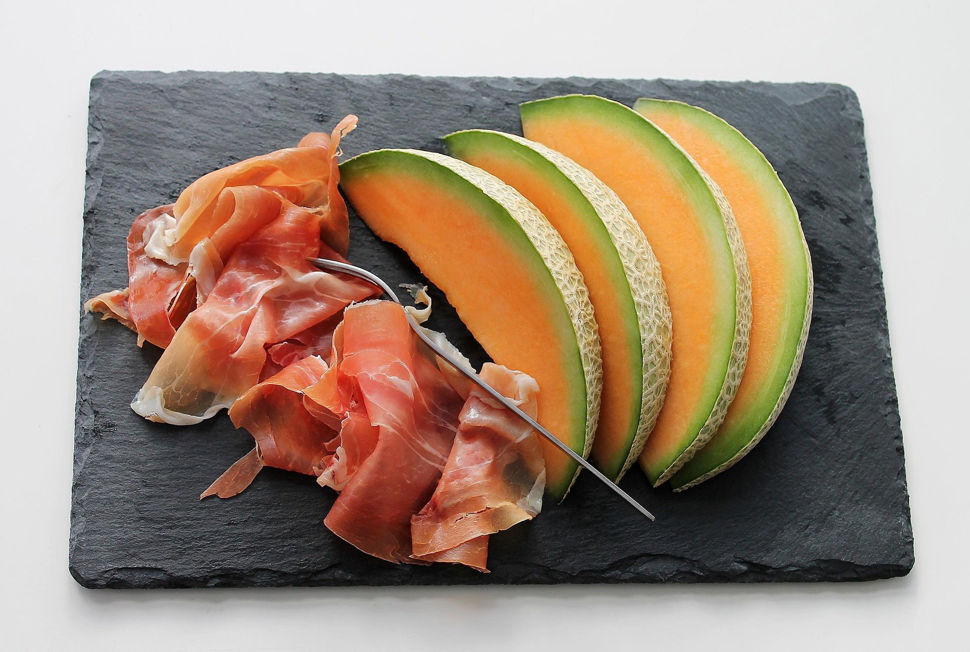 Melon z szynką parmeńską
