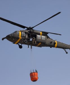 Black Hawk wleciał na linię. Incydent na pikniku pod Ciechanowem