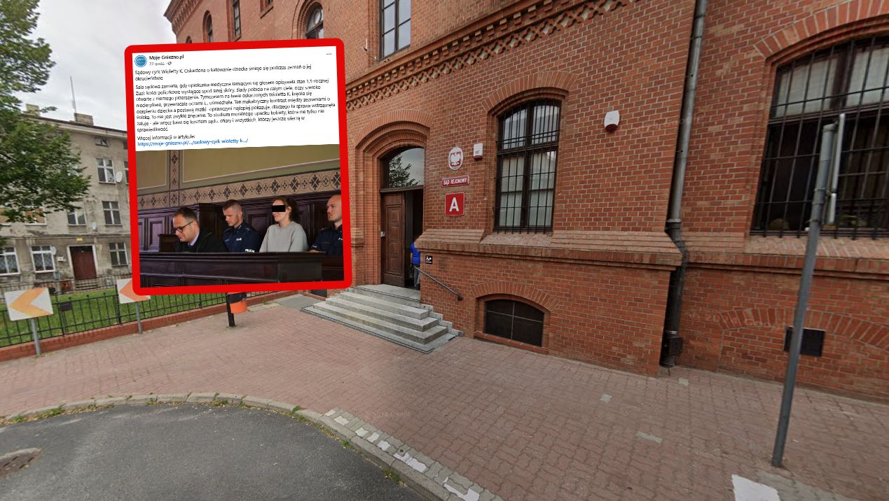 Miała skatować 1,5-letnią Zuzię. W sądzie była uśmiechnięta