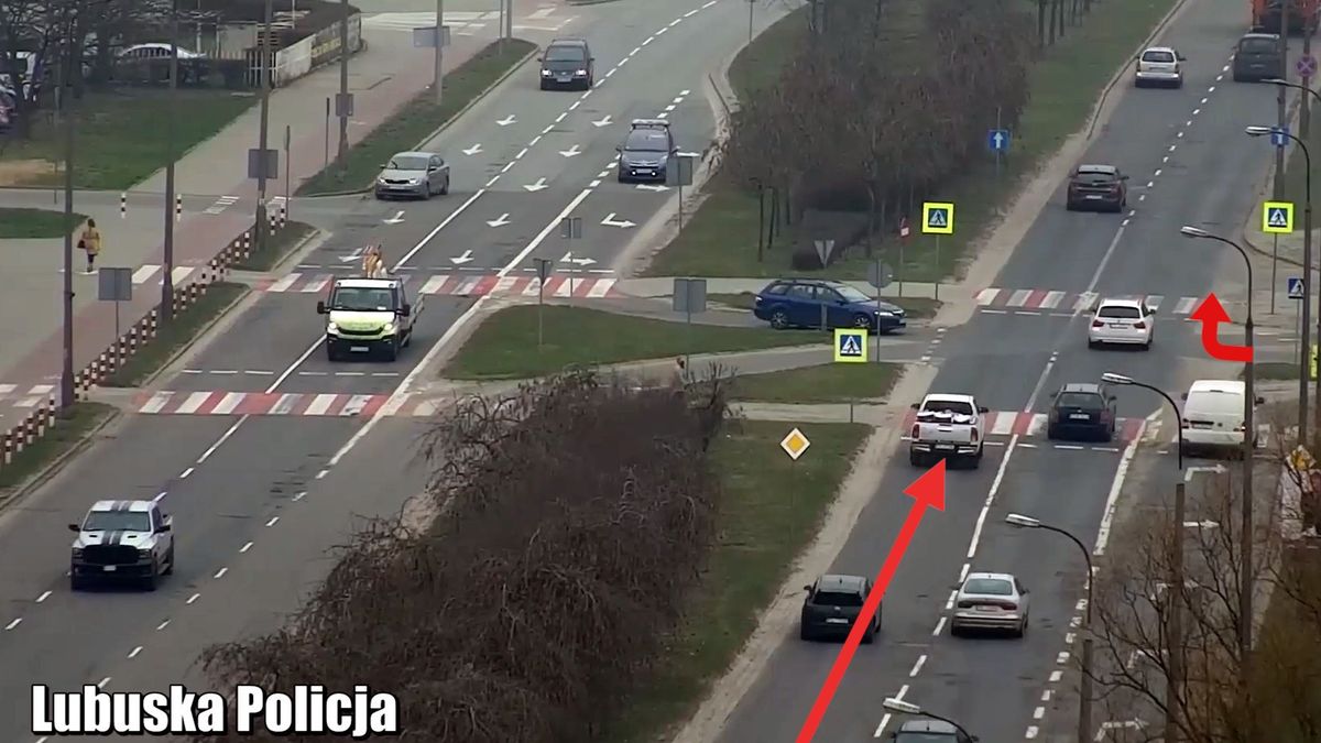Wyprzedzanie na przejściu
