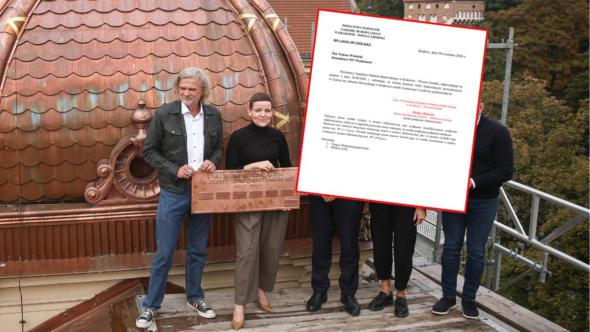 Kontrola PINB w Teatrze im. Słowackiego jeszcze się nie odbyła