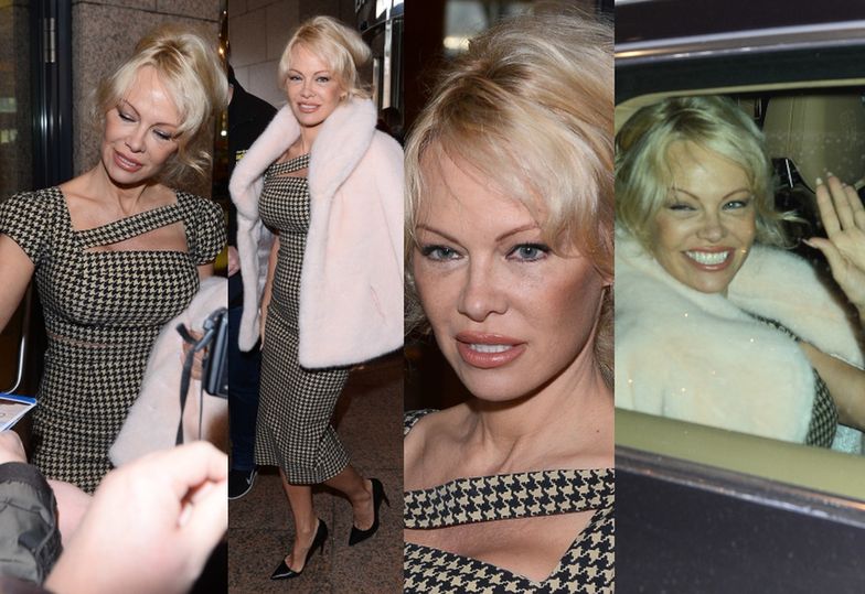 Zmęczona Pamela Anderson przyleciała do Polski