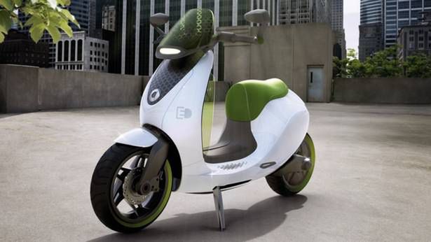 Elektryczny skuter Smarta (Fot. Gizmag.com)