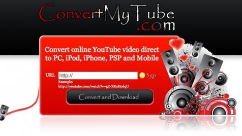 ConvertMyTube.com - szybko skonwertuje pliki do określonego formatu 1