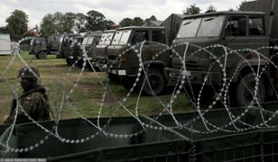 Usnarz Górny. Pogranicznikom zostało do wykonania jedynie 1,5 km płotu