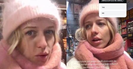 Jessica Mercedes widziała, jak komuś w sklepie spadł croissant i odłożył go na półkę. Nie chciała się z nim "łączyć energetycznie". "ZWRÓCILIBYŚCIE MU UWAGĘ?"