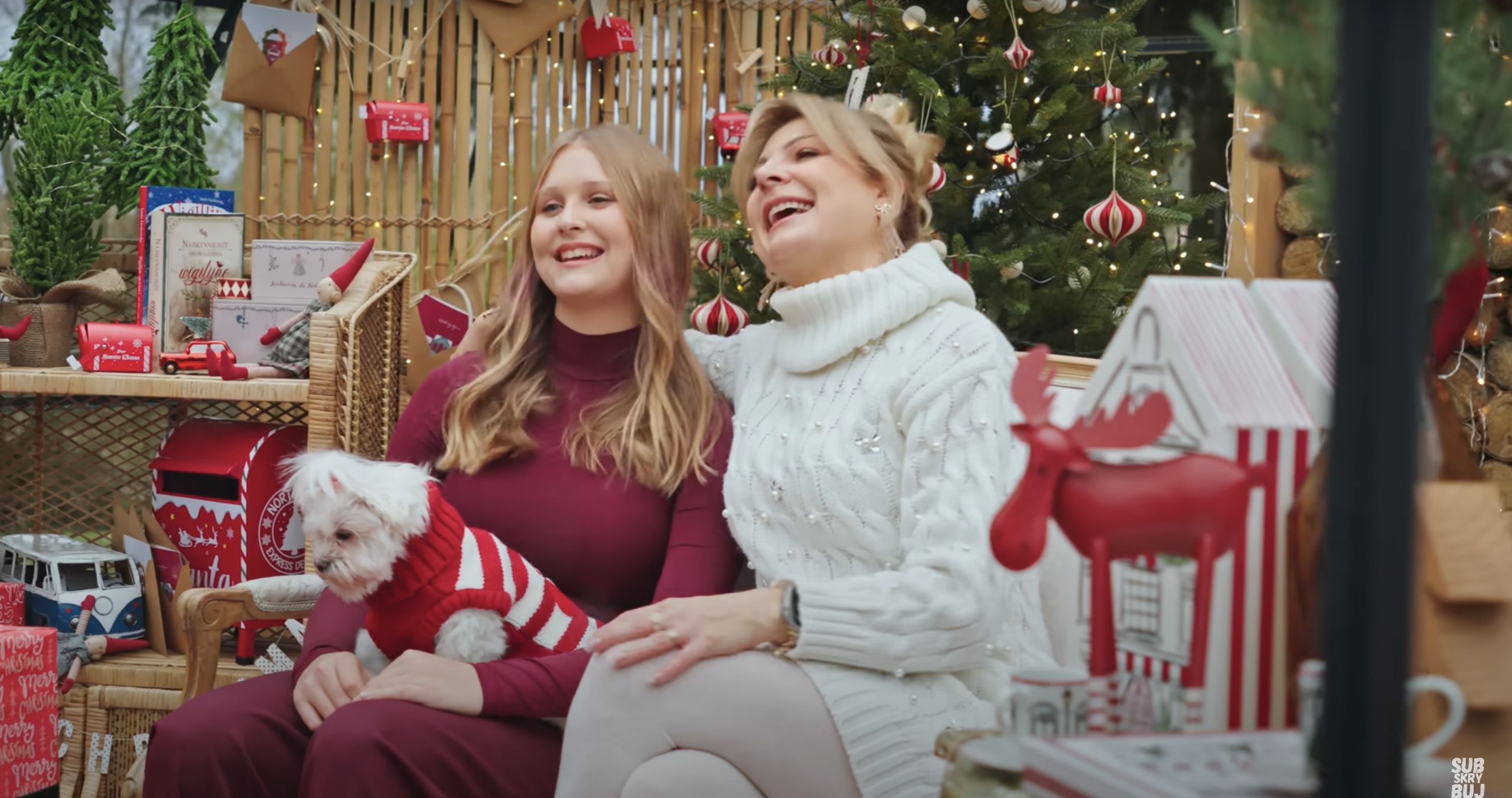 Magdalena Narożna z córką Gabrysią
