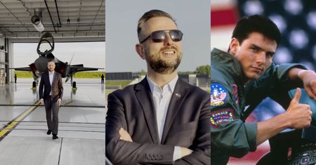 Kosiniak-Kamysz chciał być jak Tom Cruise w "Top Gun", ale nie pykło. Po tym spocie ruszyła fala memów: "Mocny kandydat do żenady roku"