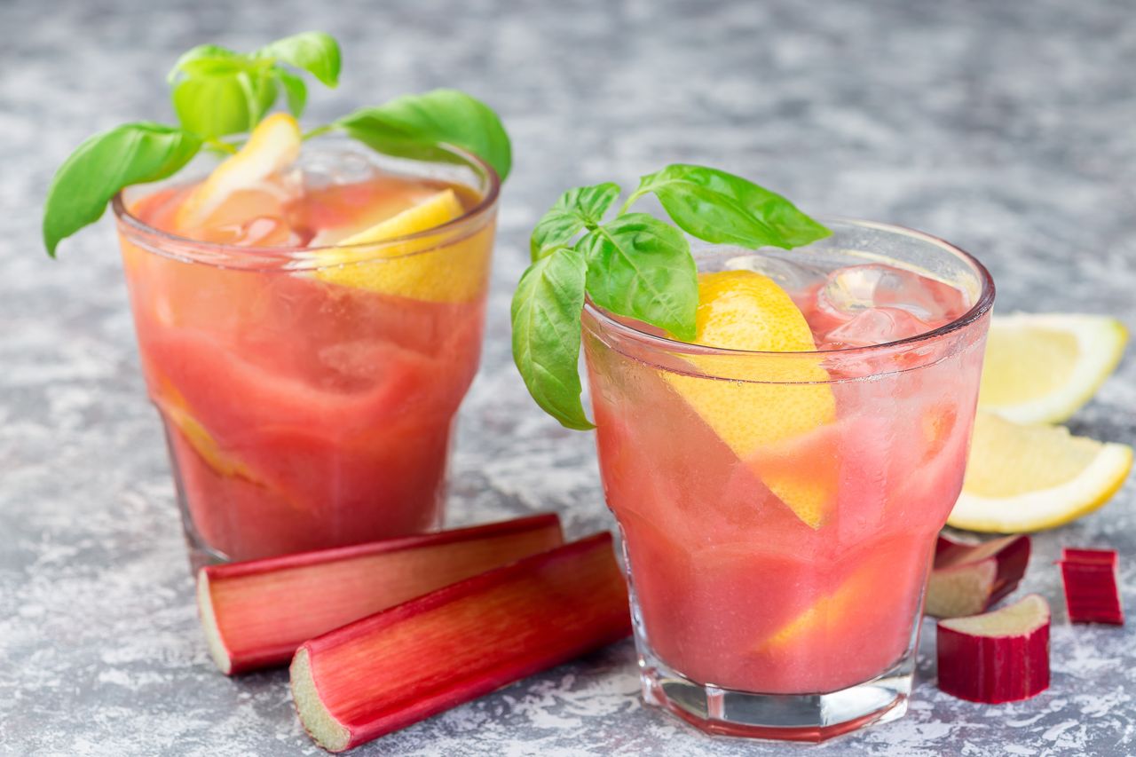 Rhubarb lemonade - Deliciousness