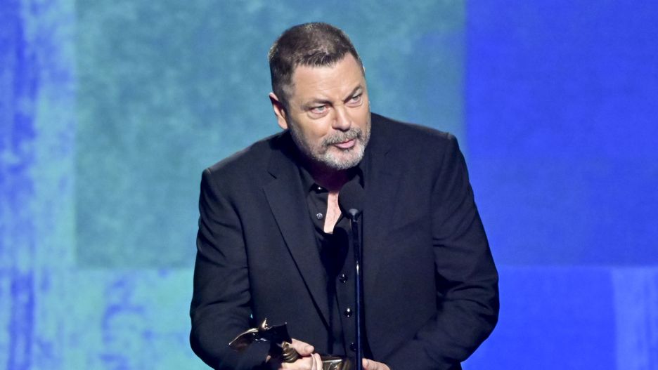 Nick Offerman odebrał nagrodę podczas Film Independent Spirit Awards 2024