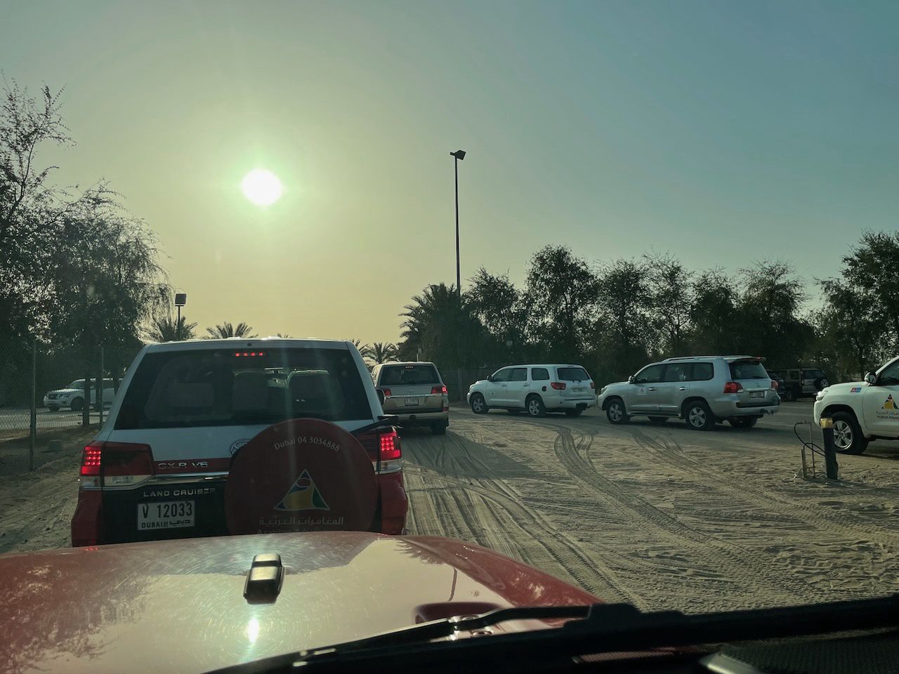 Noc na pustyni w Dubaju