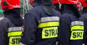 Warszawa. Pożar w mieszkaniu przy Marszałkowskiej. Dym aż na placu Zbawiciela