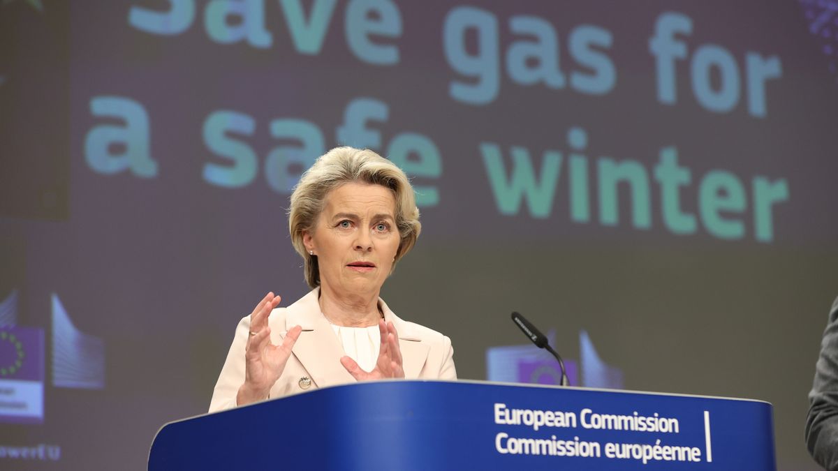 Na zdjęciu Ursula von der Leyen